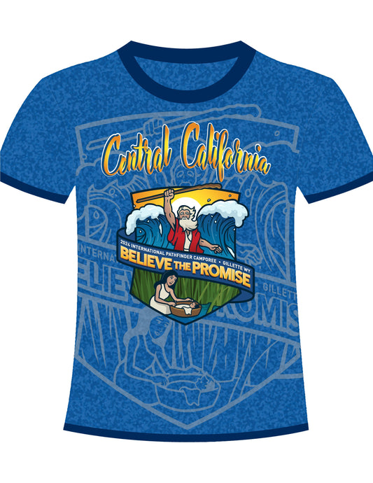 All Print Shirt - Central California (Blue) (BTP)